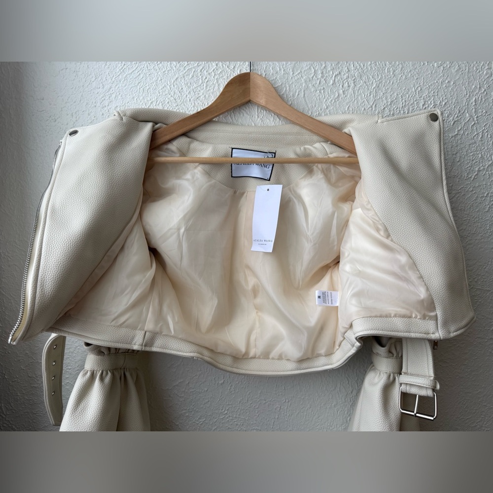 Azalea Wang Bell Sleeve Everyday Moto Jacket - Picture 7 of 11